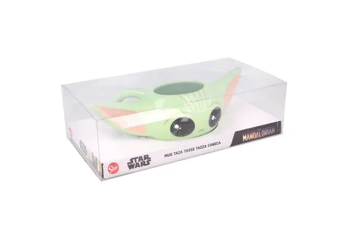 Stor Tasse Baby Yoda – Star Wars Keramiktasse im Geschenkkarton - Entdecke die Star Wars Baby Yoda Tasse aus Keramik mit 370ml Inhalt. Ideal für Fans und als Geschenk, kommt sie im attraktiven Geschenkkarton.
