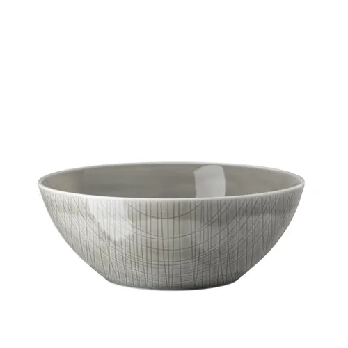 Rosenthal Schüssel Mesh Colours Mountain, Grau, 24 cm in grau von Rosenthal