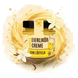 Eierlikörcreme zum Löffeln Vanille