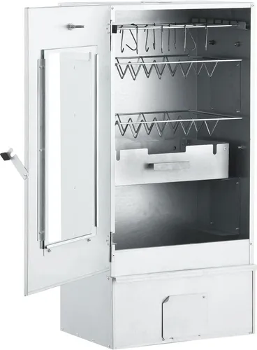 vidaXL Räucherofen mit Kaltrauchgenerator aus verzinktem Stahl