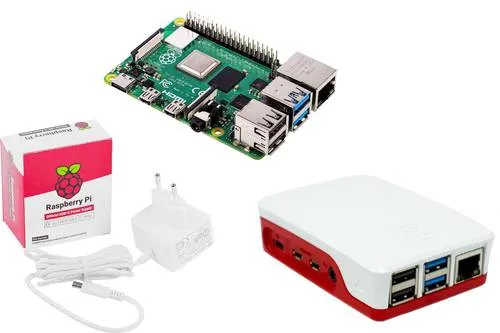 Raspberry Pi Essentials Kit - Raspberry Pi 5 B 8 GB mit Netzteil und Gehäuse - Einplatinencomputer: Komplettes Zubehör für den Raspberry Pi 5 B, ideal für kreative Projekte und Anwendungen in kompaktem Format.