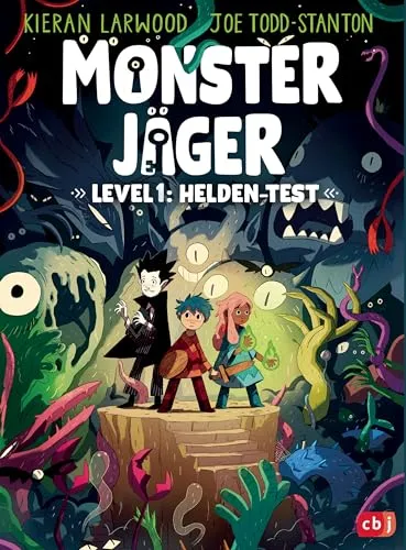 Monsterjäger – Level 1: Helden-Test: Spannende Geschichten mit vielen witzigen Illustrationen für Leseanfänger*innen ab 7 Jahren (Die Monsterjäger-Reihe, Band 1)