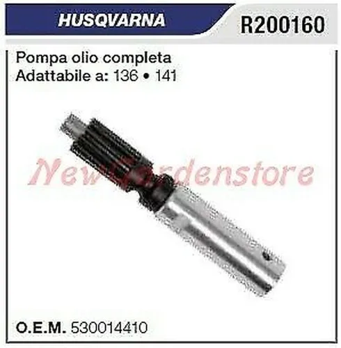 Ölpumpe Für HUSQVARNA Kettensäge 136 141 Modelle 530014410