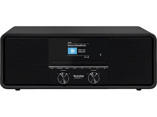 TECHNISAT DIGITRADIO 330 DAB+ Radio mit Bluetooth - Vielseitiges DAB+ Radio in Schwarz mit Bluetooth-Funktion für kabellosen Musikgenuss. Ideal für zuhause oder unterwegs.