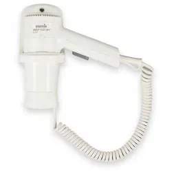 starmix Hand-Haartrockner HFSW 12 - Hochwertiger Haartrockner für Hotel- und Wellnessbereiche, 1200 Watt Leistung, schlagfestes Gehäuse, ausziehbares Spiralkabel und integriertes Nachtlicht für Sicherheit und Komfort.