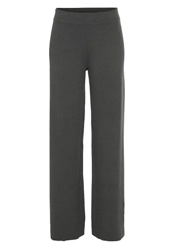 Elbsand Damen Strickhose - Damen-Hosen, weiche und elastische Strickhose mit weitem Bein und hohem Viskose-Anteil für besonders hohen Tragekomfort.