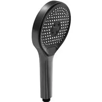 Schöner Wohnen Handbrause Glaia - Wassersparend & Modern - Handbrause mit 3 Strahlarten für individuelles Duscherlebnis. Wassersparende Technologie mit nur 7 l/min und pflegeleichte Industrial-Oberfläche.