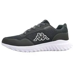 Kappa Sportschuh Trainingsschuh grau 43 EU - Sneaker in Größe 43 EU, ideal für Sport und Freizeit. Der atmungsaktive Mesh-Oberstoff sorgt für optimalen Komfort und eine perfekte Passform.