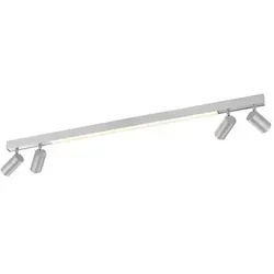 Paul Neuhaus LED Deckenleuchte PURE Lines Spot - Moderne Deckenlampe mit dimmbaren CCT-Spots, Farbtemperaturregelung von warmweiß bis kaltweiß und praktischer Fernbedienung für individuelle Lichtgestaltung.