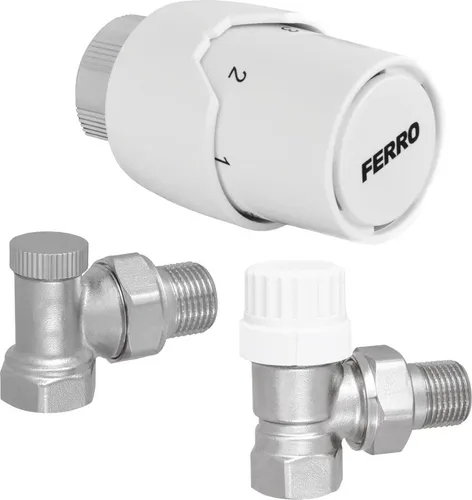 Thermostat-Set Typ ZTM21, Winkel 1/2 Zoll, ohne Voreinstellung