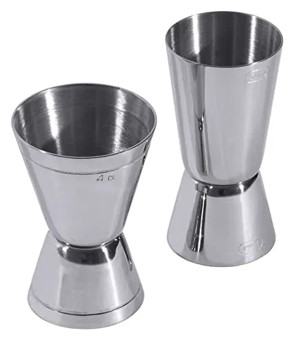 Contacto Edelstahl Cocktail-Maß 2/4 cl