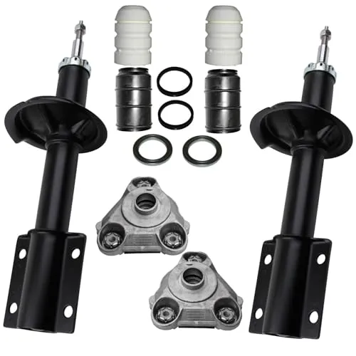 2x Stoßdämpfer Schutzhülle 2x Wälzlager 2x Federbeinstützlager Vorderachse für Citroen Jumper für Fiat Ducato für Peugeot Boxer 244 Q18