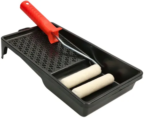 KOTARBAU® Maler-Set mit Farbroller und Farbwanne für Renovierungsarbeiten