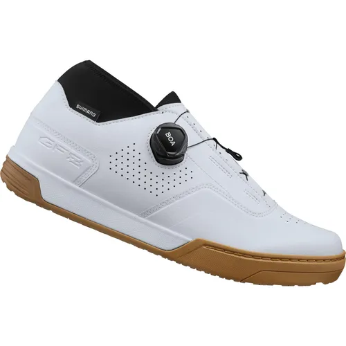 Shimano GF800 Radschuhe EU 43 grau - Robuste Flatpedal-Mountainbikeschuhe in Grau, Größe 43. Mit Schnellschnürung und BOA-Drehverschluss für optimalen Halt und Komfort beim Fahren. Ideal für die kalte Jahreszeit! Jetzt im Online-Shop von Bergfreunde.de entdecken!