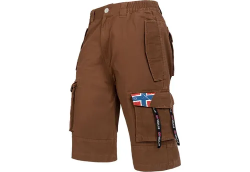 Nebulus Hose & Shorts BOODY, P5801 - Herren, braun, XXL