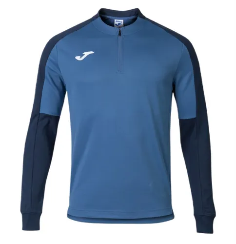 Joma Pullover Eco Championship Sweatshirt (Half-Zip, hoher Tragekomfort) blau/marineblau Herren, Größe: L
