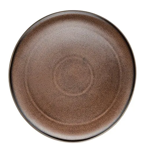 Rosenthal Junto Bronze Teller flach 30 cm in braun von Rosenthal