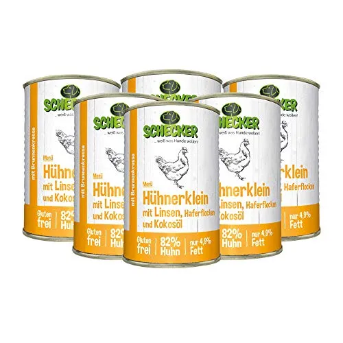 Schecker Nassfutter für den Hund von Schecker