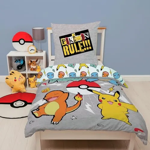 Pokemon Winter-Bettwäsche Set Biber 135x200