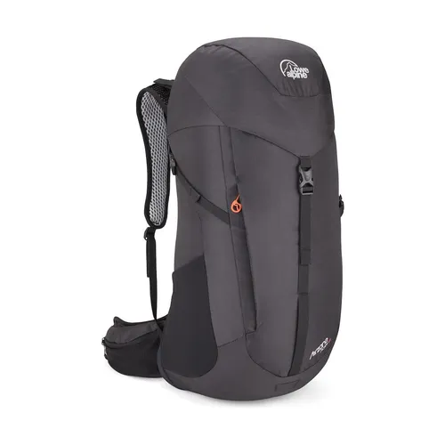 Lowe Alpine AirZone Active 25 Black M - Wander-Rucksack mit 25 l Volumen, belüftetem Tragesystem und Hydratationskompatibilität für kühlen Komfort und optimale Organisation bei Tagesausflügen.