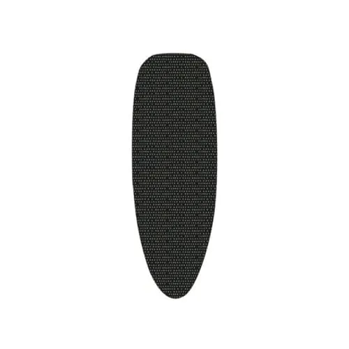 MSV XXL Bügelbrettbezug Bügeltischbezug Schwarz 142 x 56 x 0,6cm