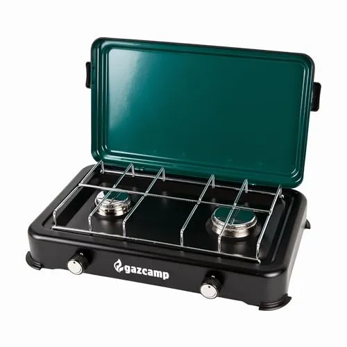 Gazcamp Gaskocher 2-flammig 2,4 kW