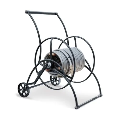Loberon Schlauchwagen Middleby, elegante und wetterfeste Schlauchrolle