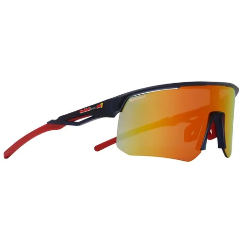 Red Bull Sonnenbrille RIDDLE-003IB matt x'tal dk blue - Die Red Bull RIDDLE-003IB Sonnenbrille vereint Stil und Funktionalität. Mit verstellbaren Bügelenden für optimalen Halt ist sie die ideale Wahl für aktive Sportler. Perfekt für den Einsatz bei jedem Wetter.