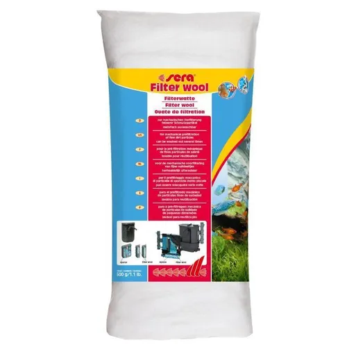 sera Filterwatte 500 g von sera