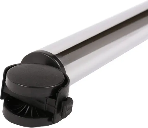 Tischbein auf Rolle Möbelfuss Möbelbein Tischbein Tischfuss 870mm ø 50mm Chrom glänzend