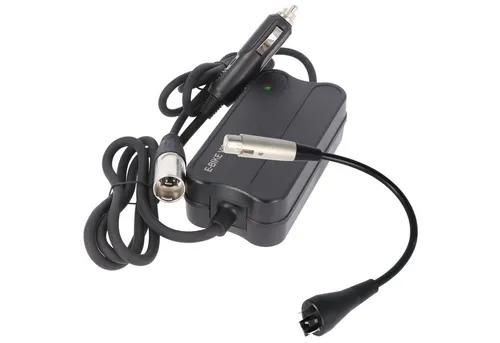 E-Bike Vision 12V KFZ-Ladegerät SET für Bosch Active, Performance 36V Akku