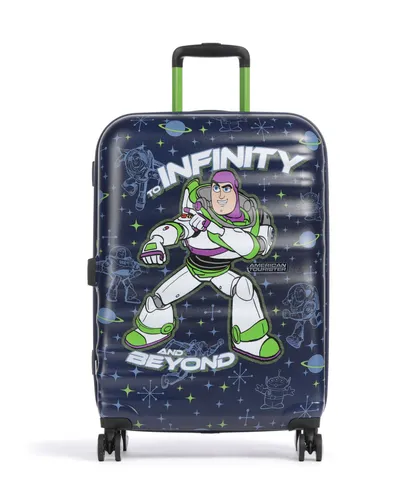 American Tourister Wavebreaker Disney Koffer mit 4 Rollen - 67 cm - Der American Tourister Wavebreaker Disney Koffer mit 4 Rollen überzeugt durch sein einzigartiges Design und die vielseitige Nutzung für Reisen. Perfekt für kleine Abenteurer!