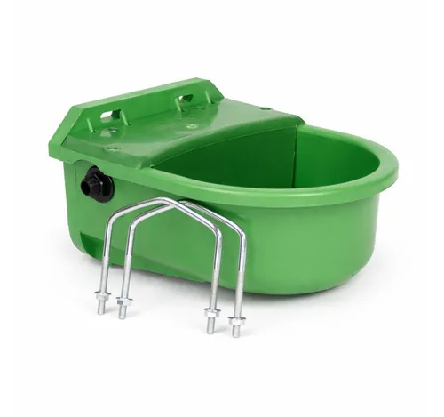 Uzman Futterautomat Tränkebecken 4 Liter - Futterautomaten für Tiere mit automatischer Wasserzufuhr, ideal für heiße Tage – immer frisches Wasser durch individuell einstellbaren Wasserzufluss.