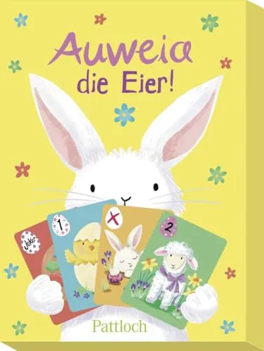 Auweia, die Eier! – Fröhliches Oster-Kartenspiel für die ganze Familie - Entdecken Sie 'Auweia, die Eier!': Ein unterhaltsames Kartenspiel für Kinder ab 5 Jahren mit niedlichen Ostermotiven. Perfekt für Spielabende und als Geschenk fürs Osternest! Ideal für die ganze Familie!','category':'Spiele