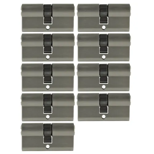 9x Profilzylinder 70mm 35/35 45x Schlüssel Tür Zylinder Schloss Gleichschließend