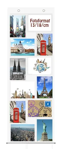 Fotos 13 x 18 cm 12 Fotos Hochformat Querformat Fotovorhang Fotowand Fotogalerie