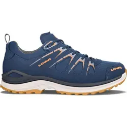LOWA Damen Innox Evo GTX Lo Ws Sportliche Wanderschuhe blau Gr. 38 - Wanderschuhe mit GORE-TEX Membran für Wasserdichtigkeit und Atmungsaktivität, ideal für Outdoor-Aktivitäten und leichtes Gelände.