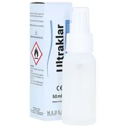 ULTRAKLAR Antibeschlagmittel 50 ml - Arzneimittel zur Verhinderung von Beschlagen, ideal für Brillenträger und Sportler, sorgt für klare Sicht in jeder Situation.
