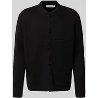 Selected Homme Male Strickjacke Relaxed Fit - Strickjacke für Herren, aus 63% Bio-Baumwolle und 37% recyceltem Polyester, umweltfreundlich und bequem im Relaxed Fit.