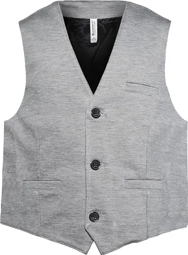 Blue Effect Jungen Anzug-Weste festlich, Größe:152, Farbe:Dark Grey