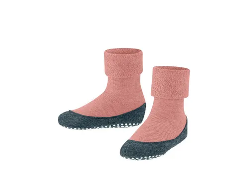 FALKE Kinder Hausschuhe Cosyshoe Minis SO CP 11199 - Bequeme FALKE Hausschuhe aus wärmender Merinowolle mit weichem Plüschfutter. Rutschhemmende Noppen und elastische Knöchelzone sorgen für besten Halt und Tragekomfort. Waschmaschinenfest und ideal für den täglichen Gebrauch.