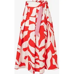 Baumwoll-Rock mit Print von More & More