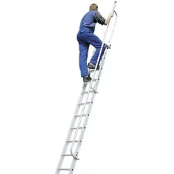 Euroline Handlauf mit Ausstiegshilfe für Leiter 8-10 Stufen von euroline