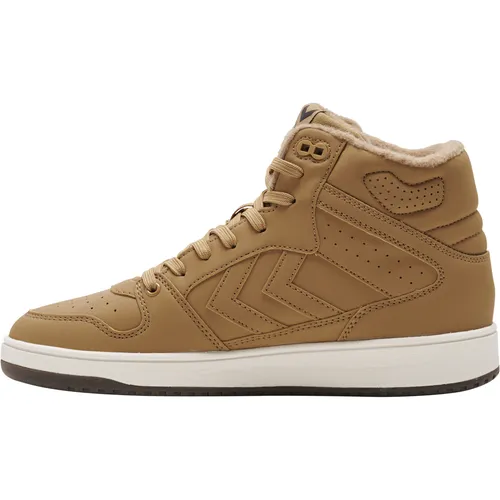Hummel ST. POWER PLAY MID WINTER - RUBBER - 41 - Sneaker mit mittelhohem Schaft, EVA-Zwischensohle und warmem Futter für optimalen Komfort und Wärme in der kalten Jahreszeit.