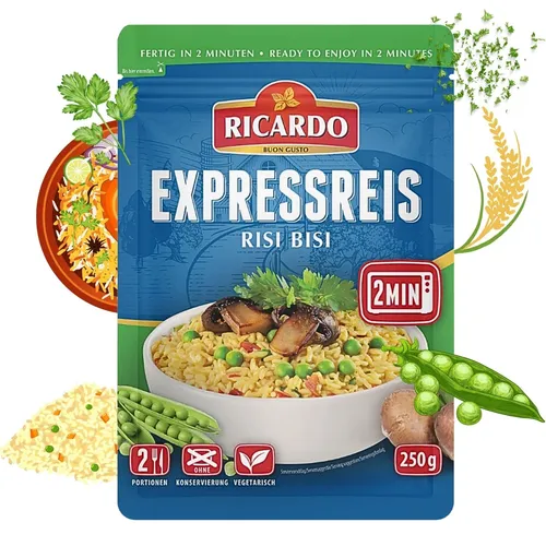RICARDO Express Reis Risi Bisi 16 x 250g von TSI Consumer Goods GmbH