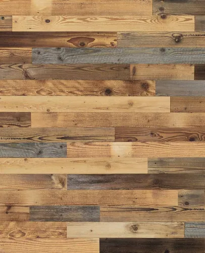 wodewa 3D Wandpaneel Vollholz