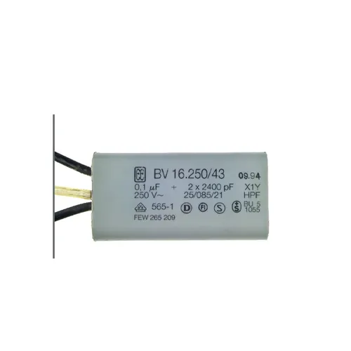 Entstörschutz Störschutzfilter 0,1µF Funkentstörkondensator Kleingeräte BV 16250