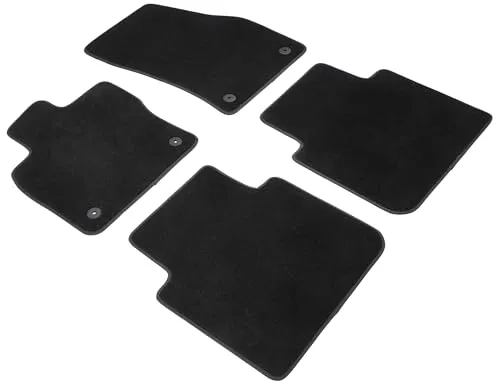 WALSER Premium Auto Teppiche für Seat Tarraco 09/2018-Heute, 100% passgenaue Auto Fußmatten Made in Europe, Fußmatte Auto, Autoteppich Auto, Fussmatten Auto