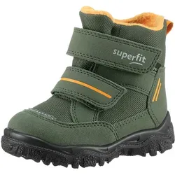 Superfit Jungen HUSKY1 Boot - Modern in Grün/Orange - Wanderschuhe mit GORE-TEX Membrane für Wasserdichtigkeit und Atmungsaktivität. Ideal für aktive Kids dank herausnehmbarer Einlegesohle und kuscheligem Warmfutter.