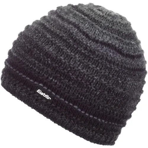 Eisbär Mütze Mikata Grau - Unisex Beanie mit Fleece Futter für Herren & Damen - Mützen - Kuschelig weiche Strickmütze mit optimaler Passform, perfekt für kalte Wintertage und stilvolle Outfits.
